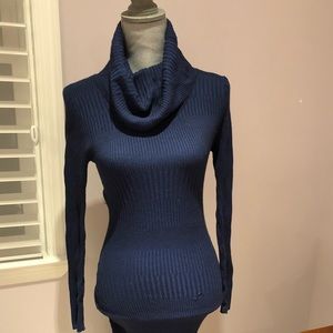 Midi length sweater dress